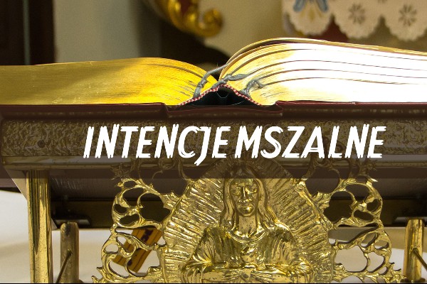 Intencje mszalne 7-14.06.2026